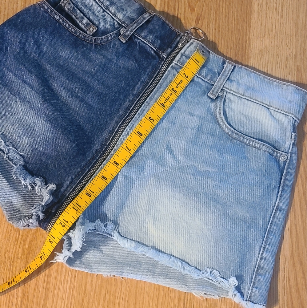REVICE zipper pockets jeans shorts - Picture 12 of 15